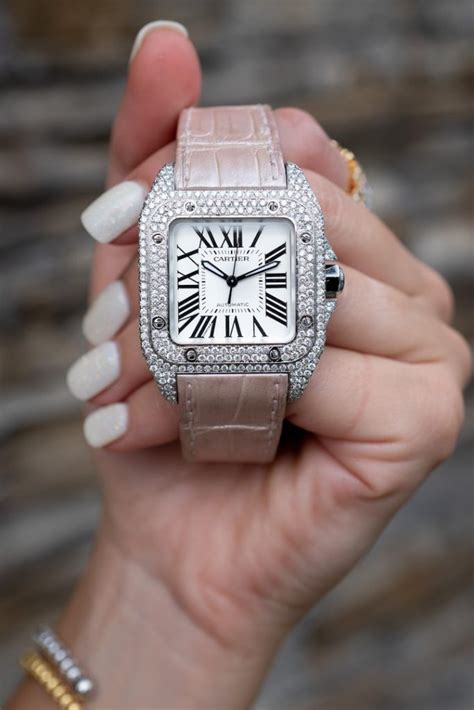 his and hers cartier watches|cartier watch santos 100 price.